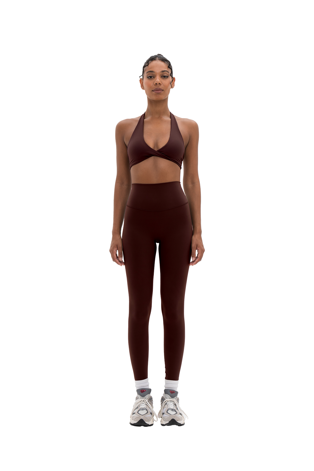 Chocolate Boundless Twist Bra