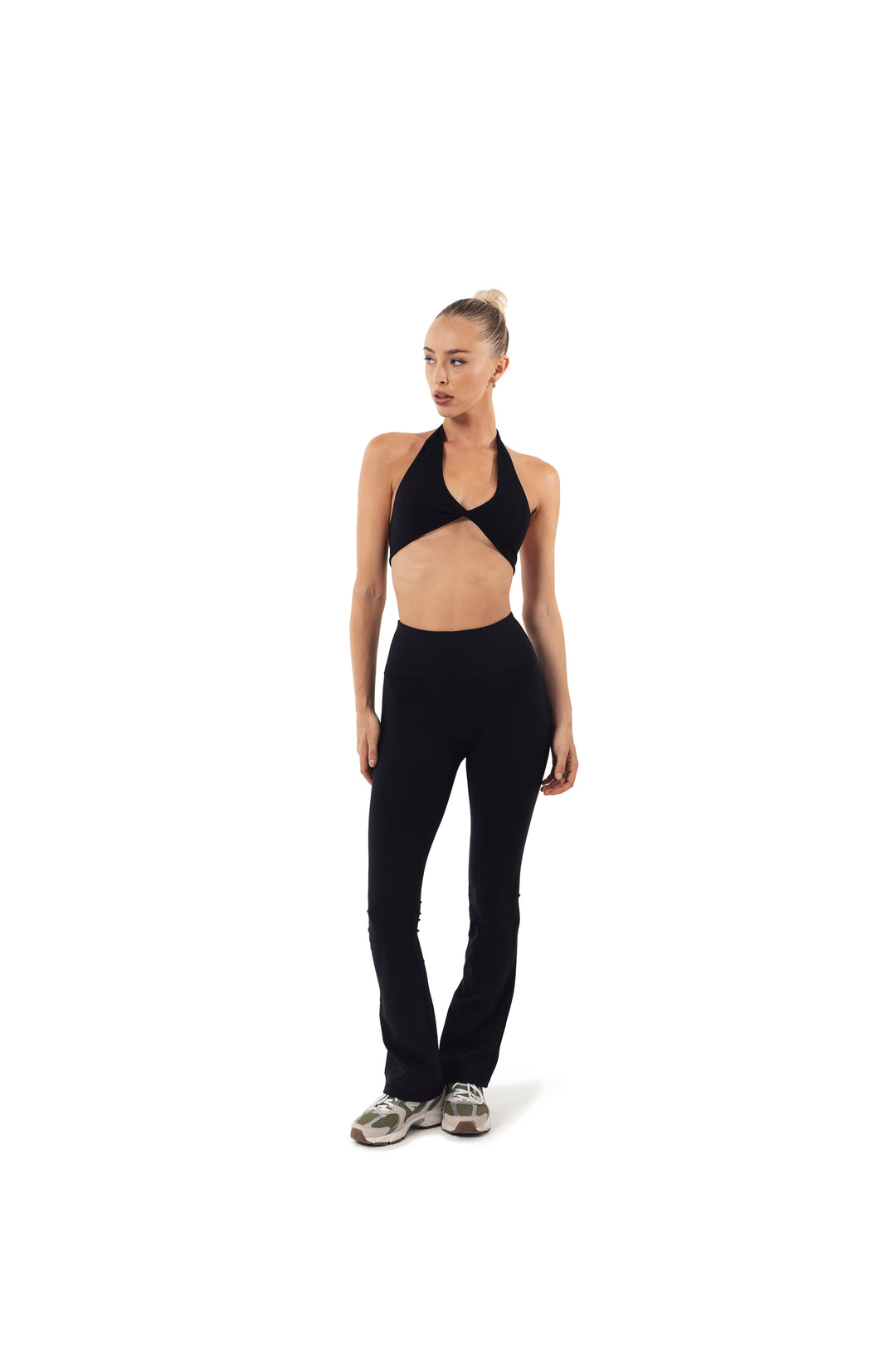 Black Boundless Twist Bra