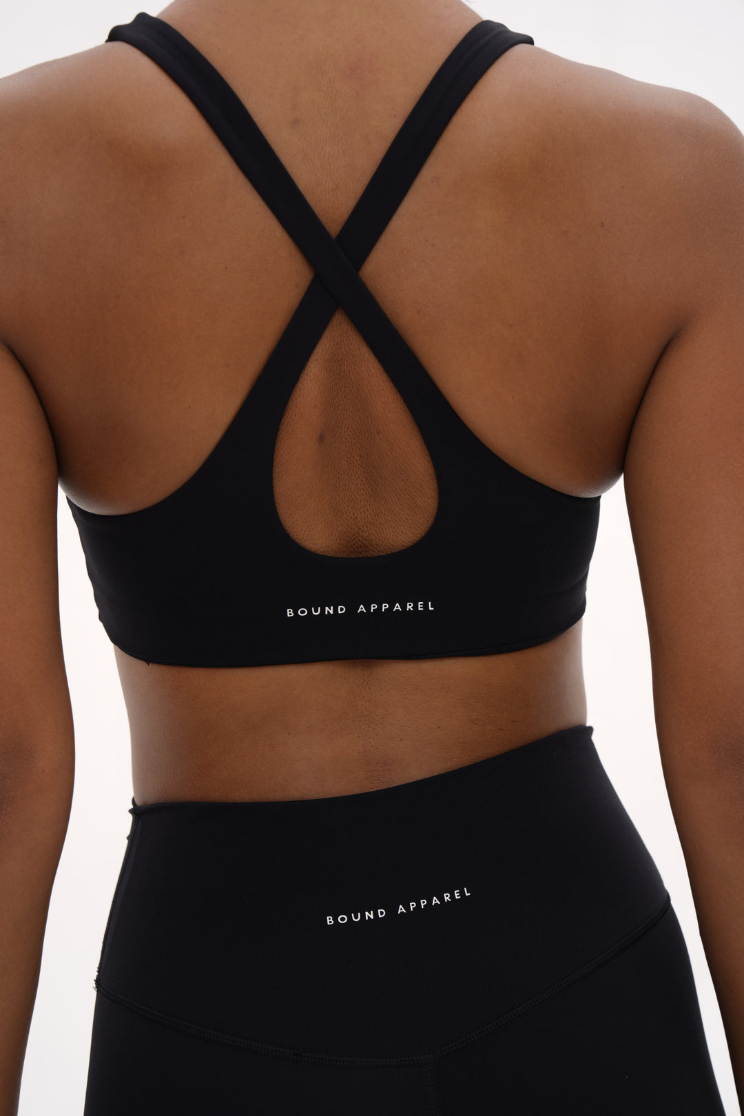 Black Drop Back Boundless Bralette