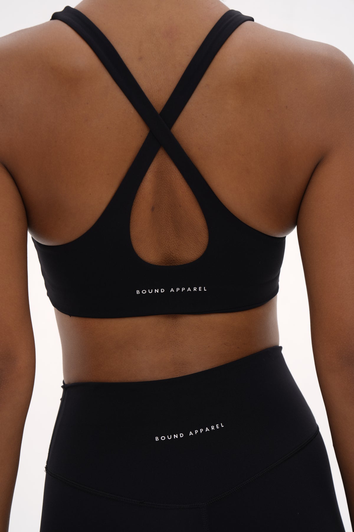 Black Drop Back Boundless Bralette