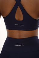 Space Blue Drop Back Boundless Bralette