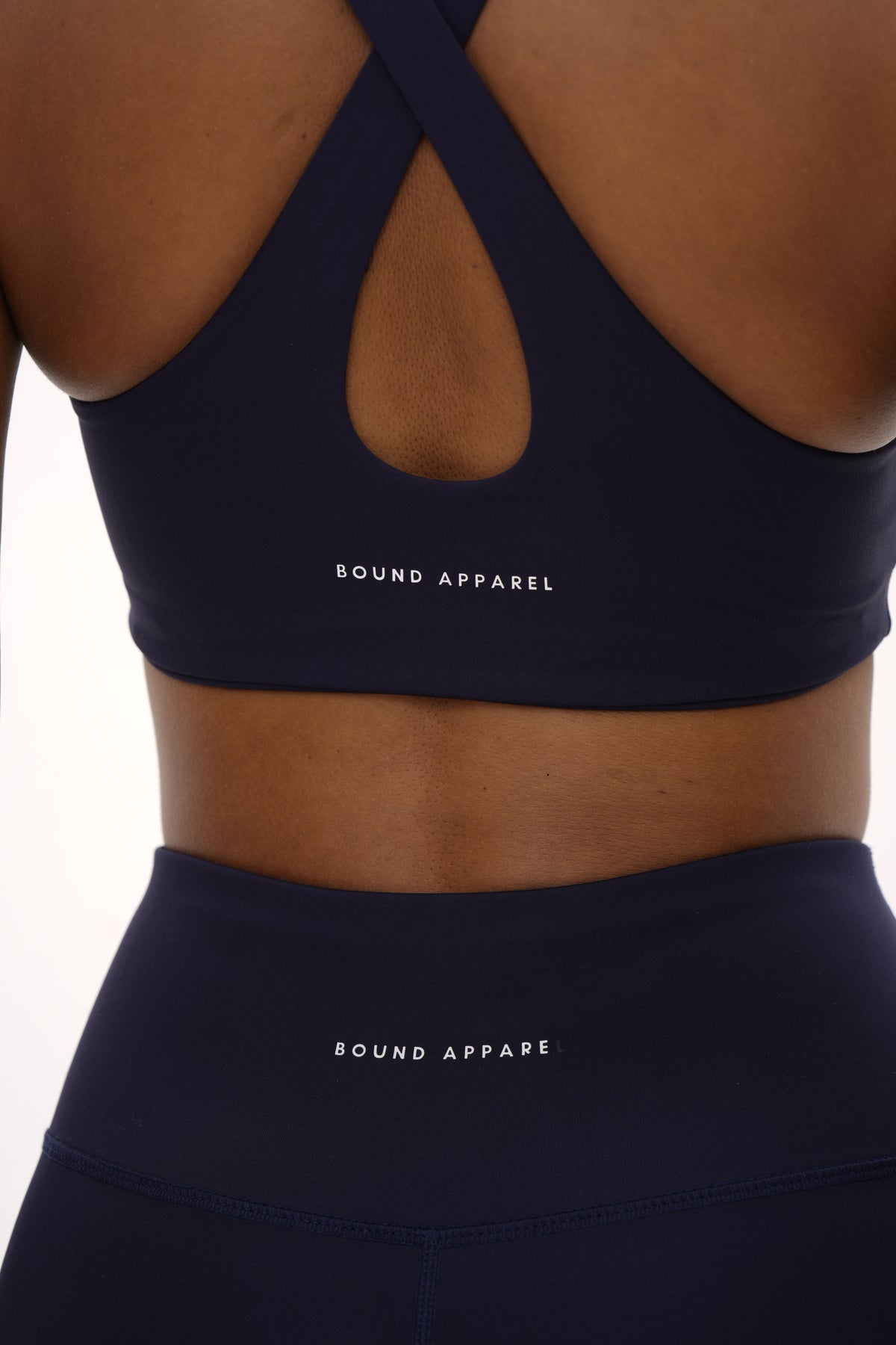 Space Blue Drop Back Boundless Bralette