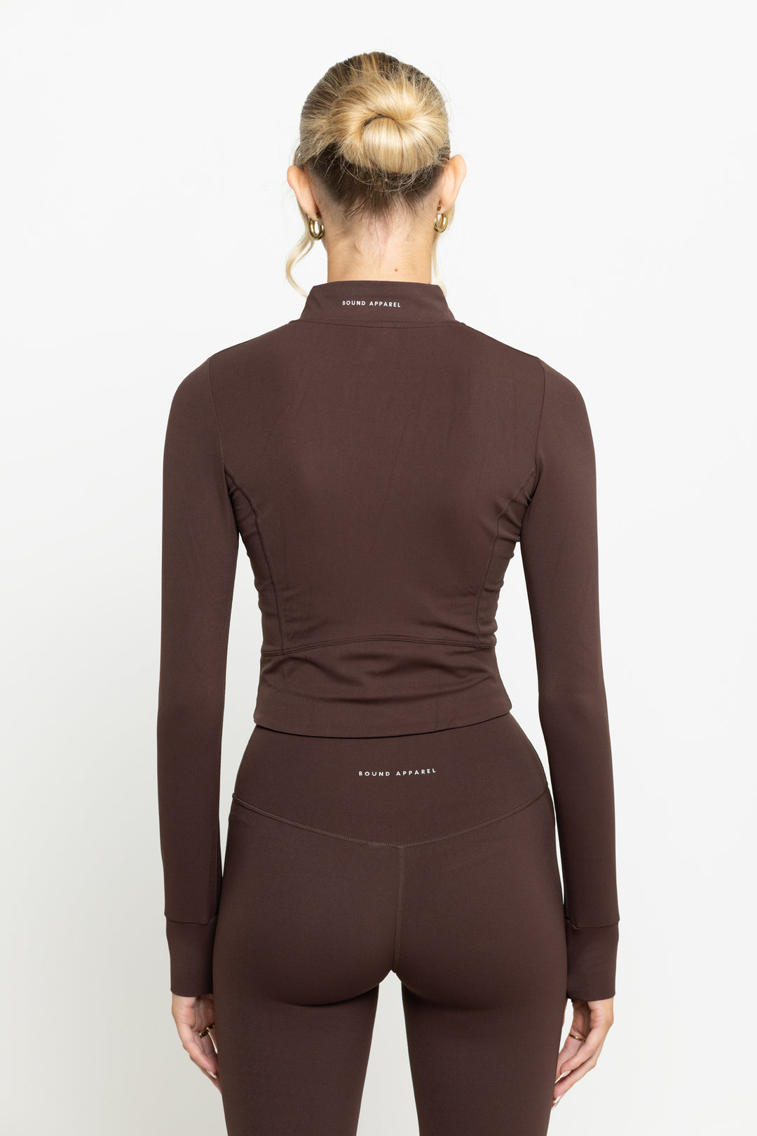 Chocolate Boundless Zip Top