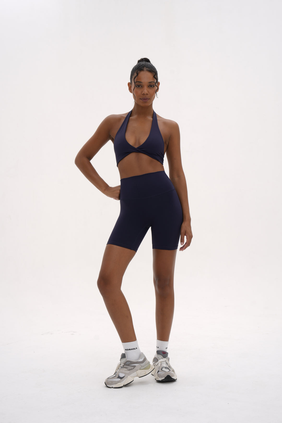 Space Blue Boundless Twist Bra