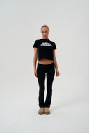 Black Chrome Baby Tee