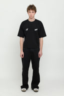 Black & White Boxy Tee