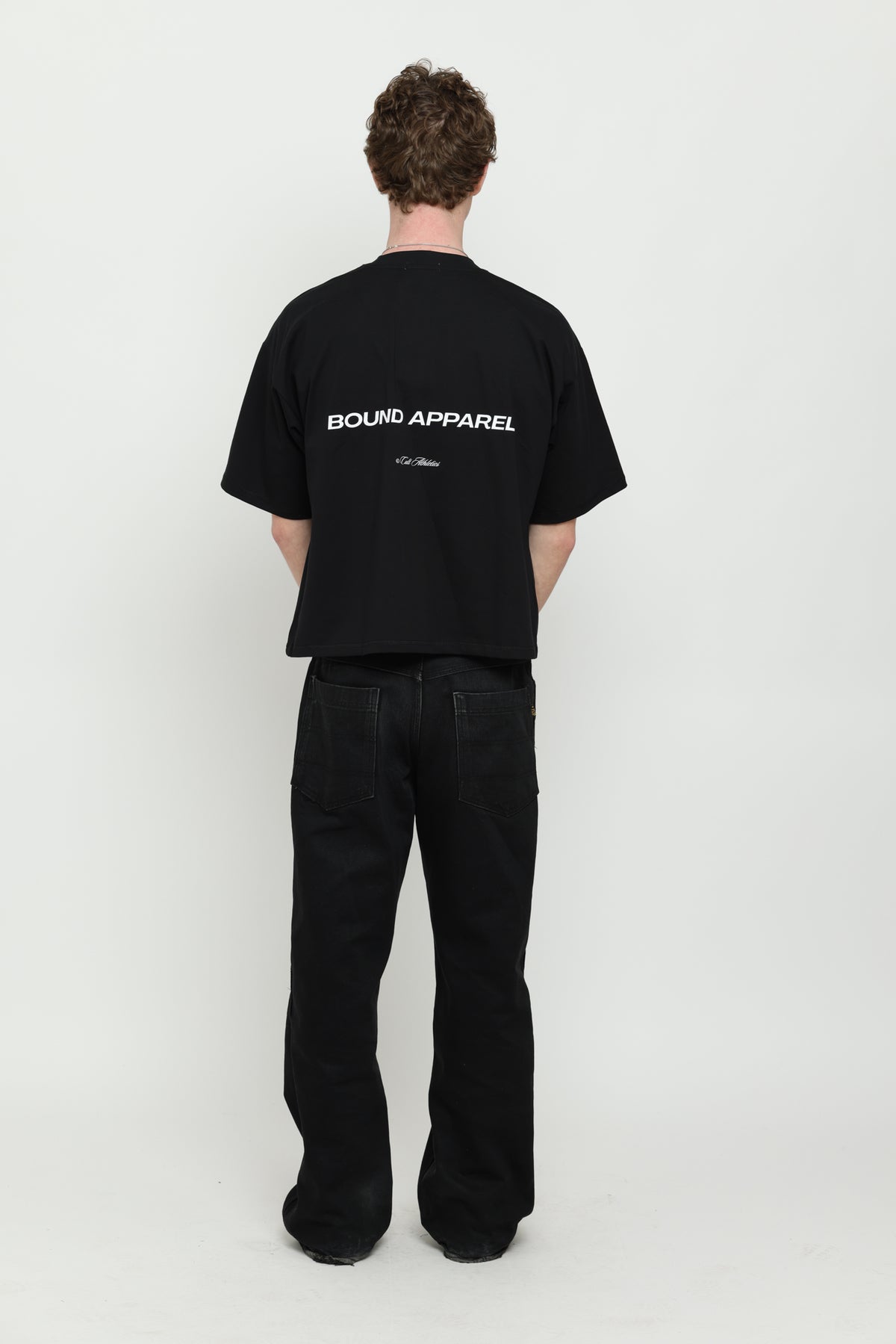 Black & White Boxy Tee