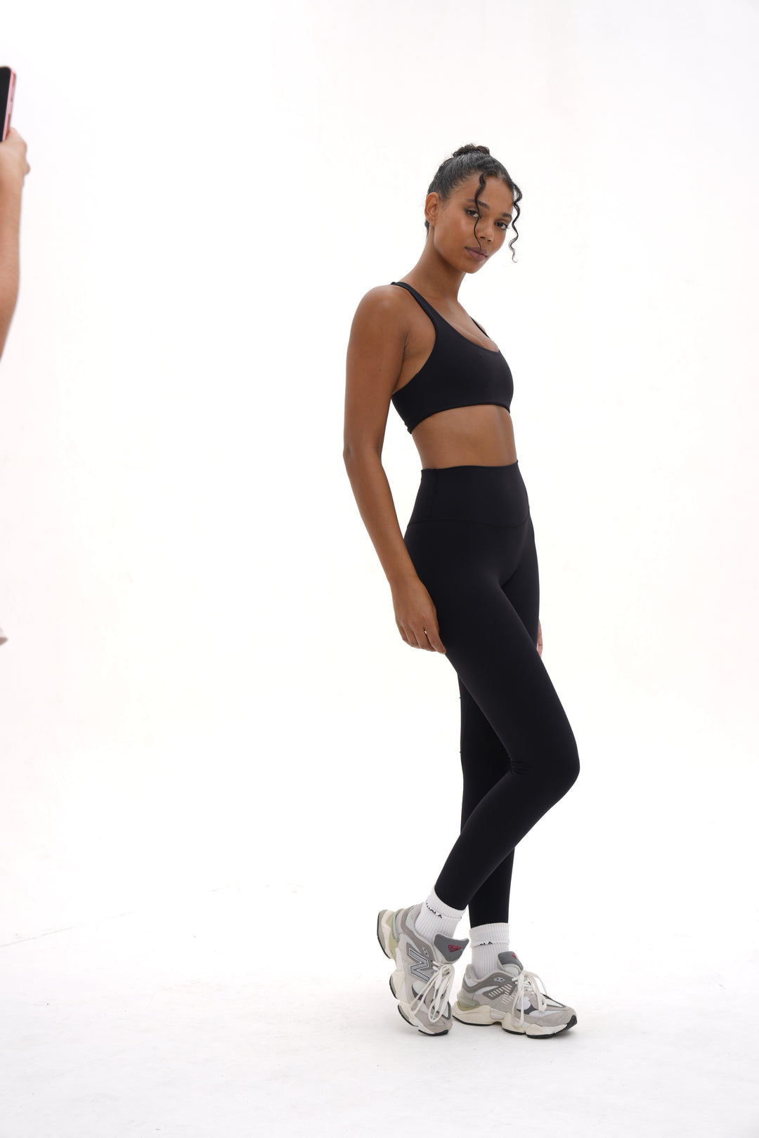 Black Drop Back Boundless Bralette
