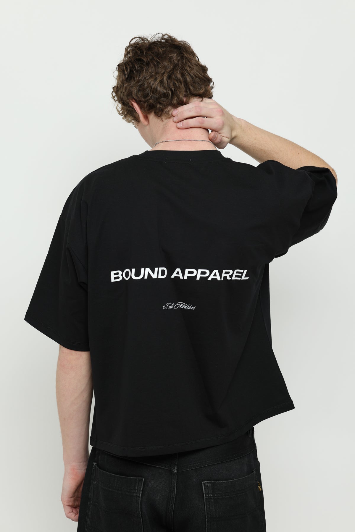 Black & White Boxy Tee