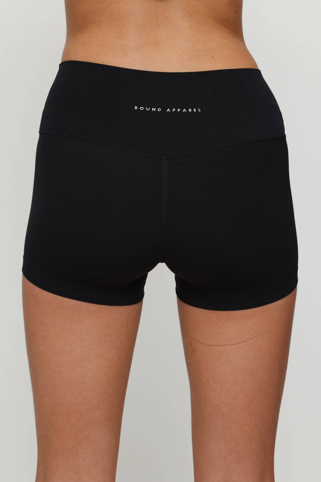 Black Mini Boundless Shorts