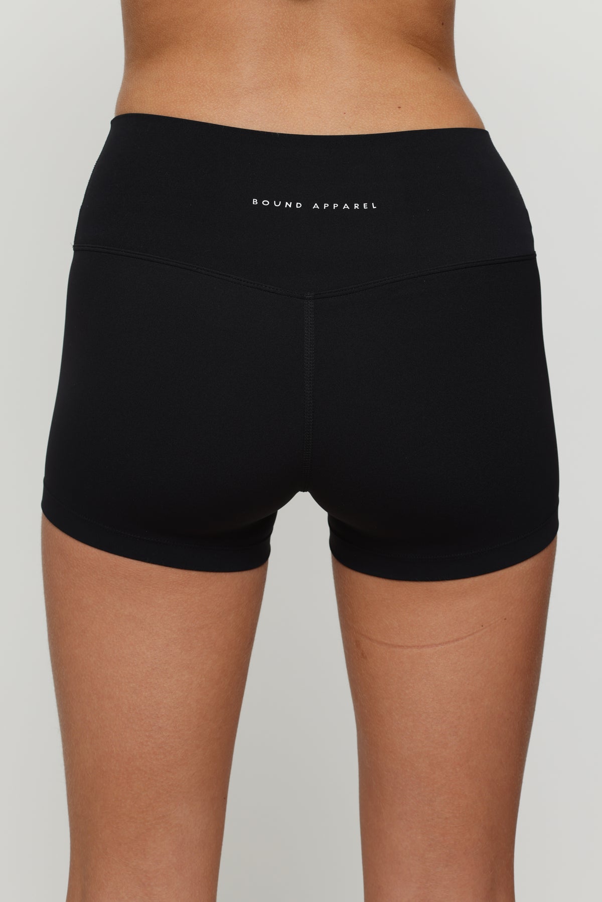 Black Mini Boundless Shorts