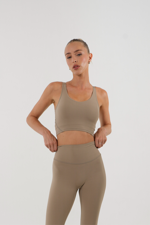 Almond Boundless Sculpt Tank