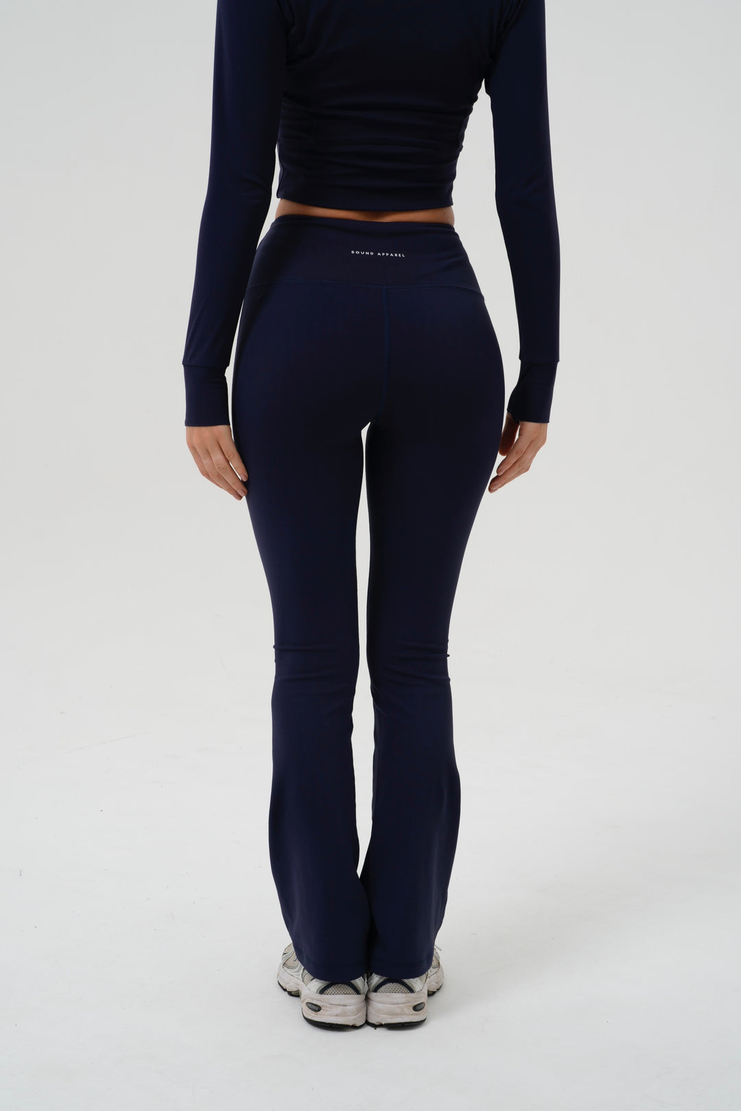 Space Blue Yoga Flares