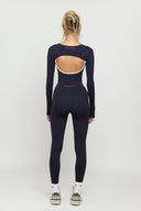 Space Blue Boundless Leggings - Tall