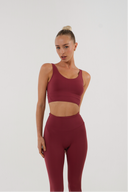Maroon Boundless Sculpt Tank