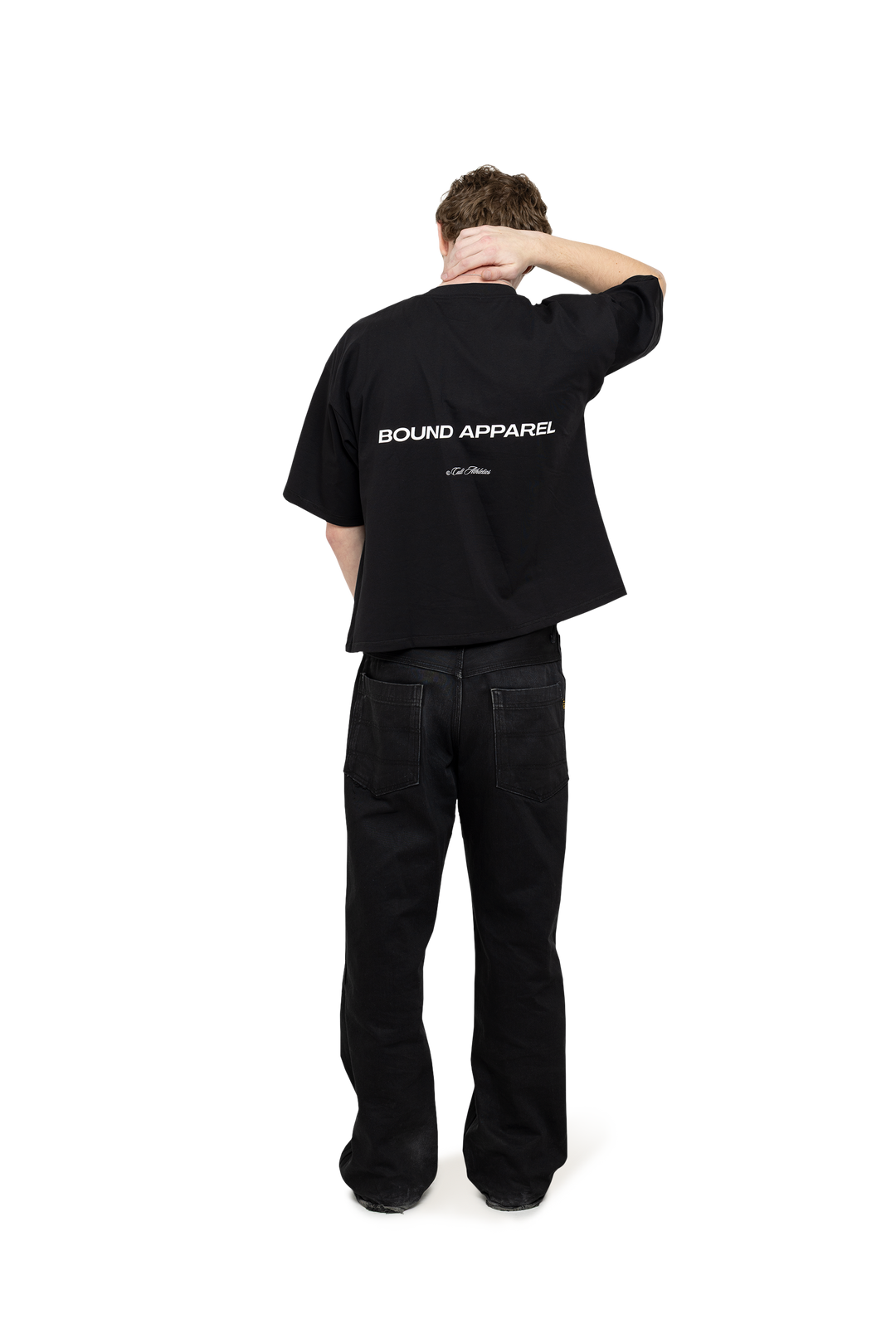 Black & White Boxy Tee