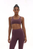 Mulberry Drop Back Boundless Bralette
