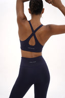 Space Blue Drop Back Boundless Bralette