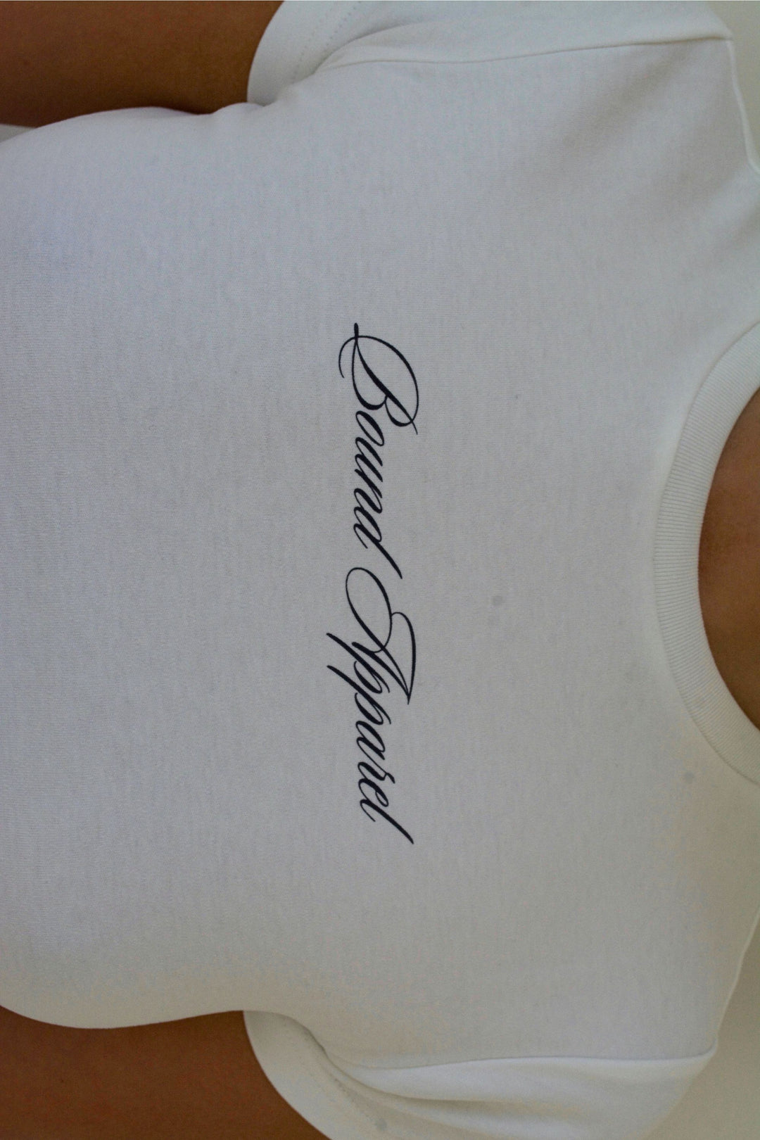 Navy Italic Baby Tee