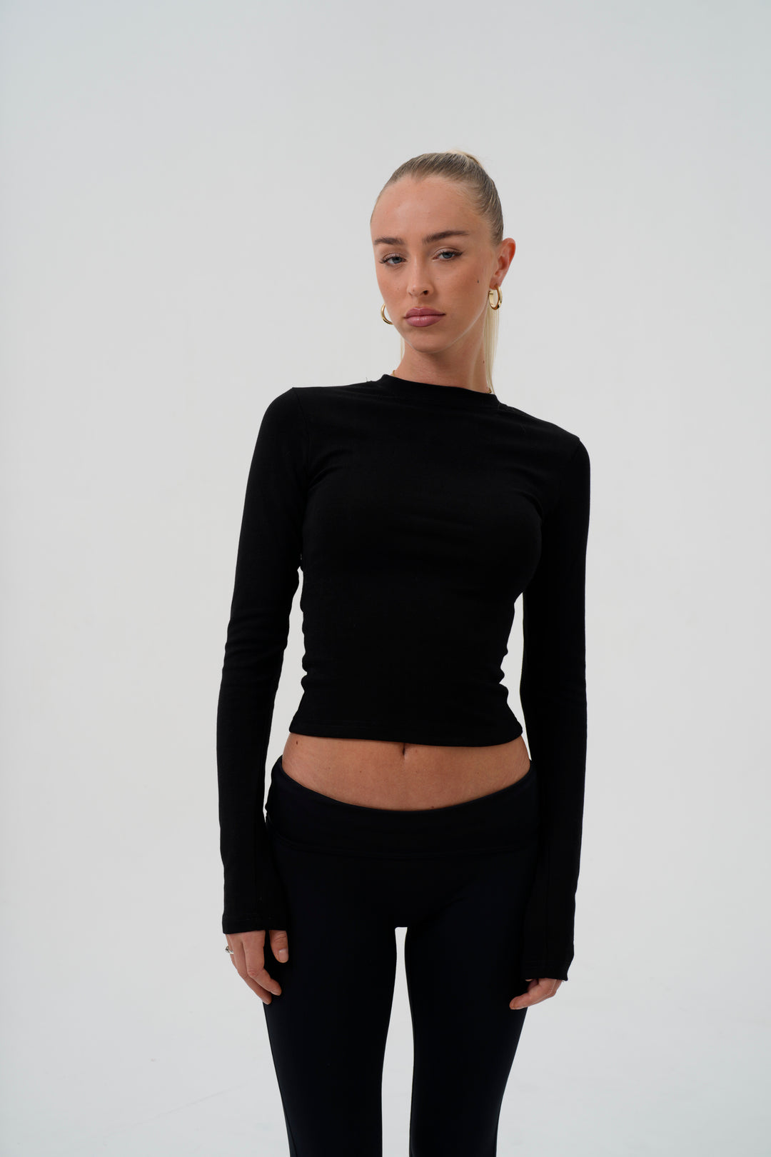 Bestie Basic Body-Con Top - Black