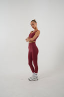 Maroon Boundless Sculpt Tank