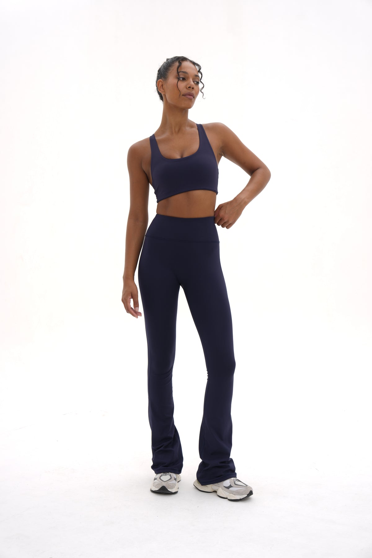Space Blue Drop Back Boundless Bralette