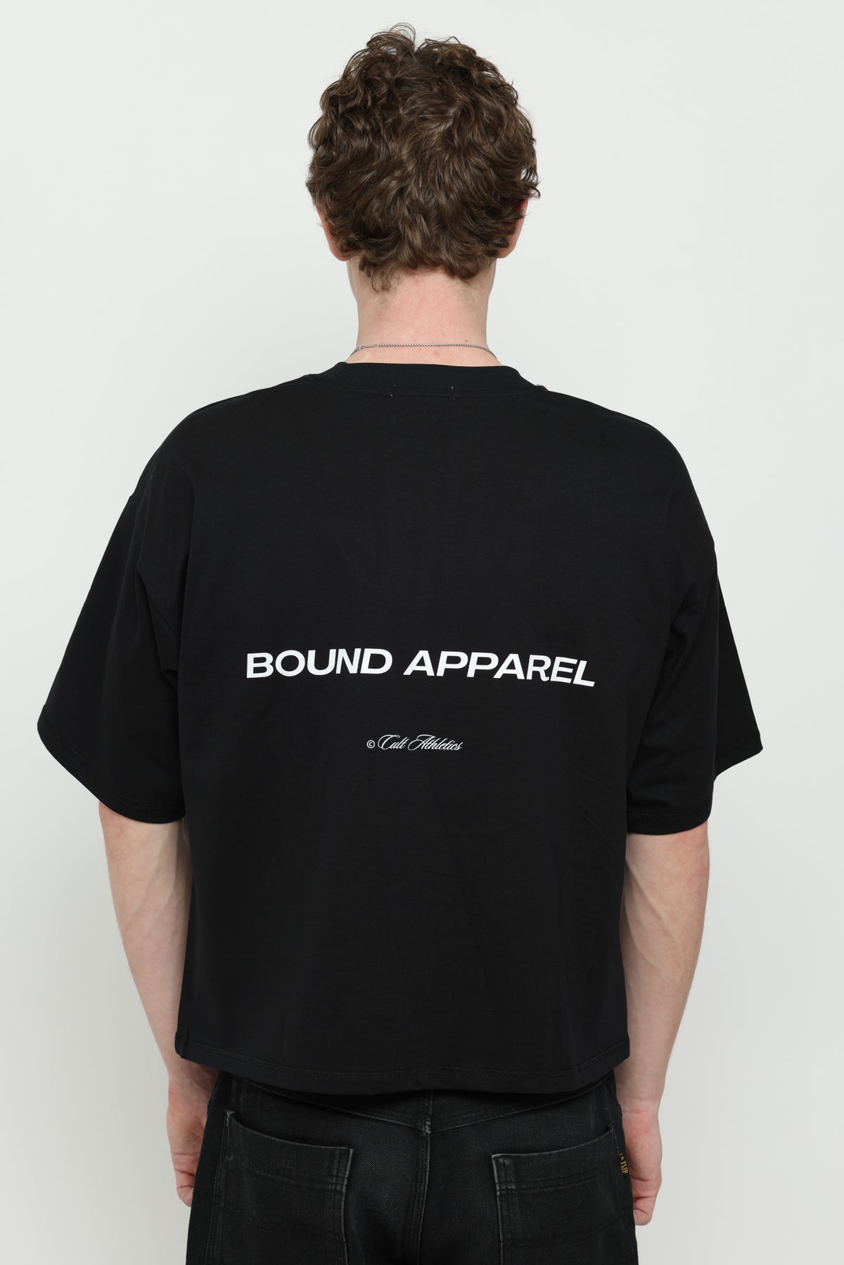Black & White Boxy Tee