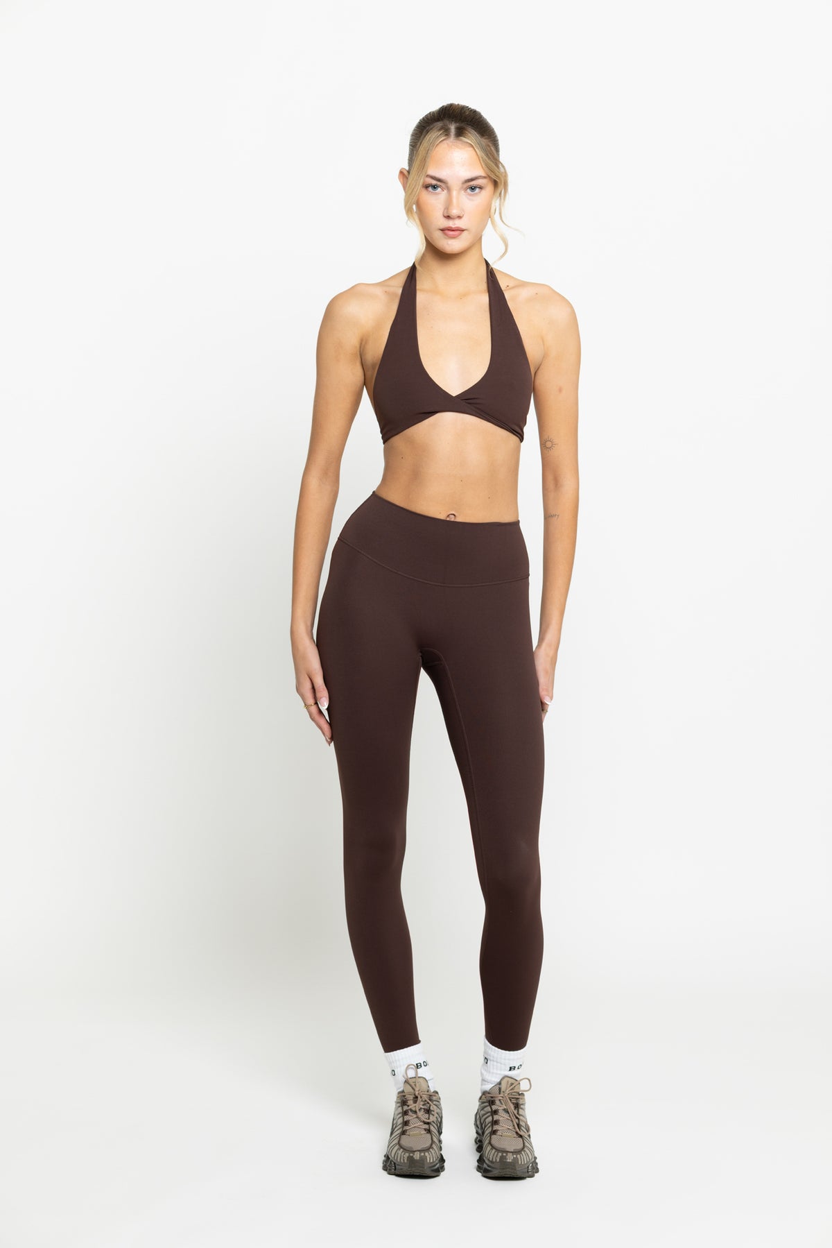 Chocolate Boundless Twist Bra