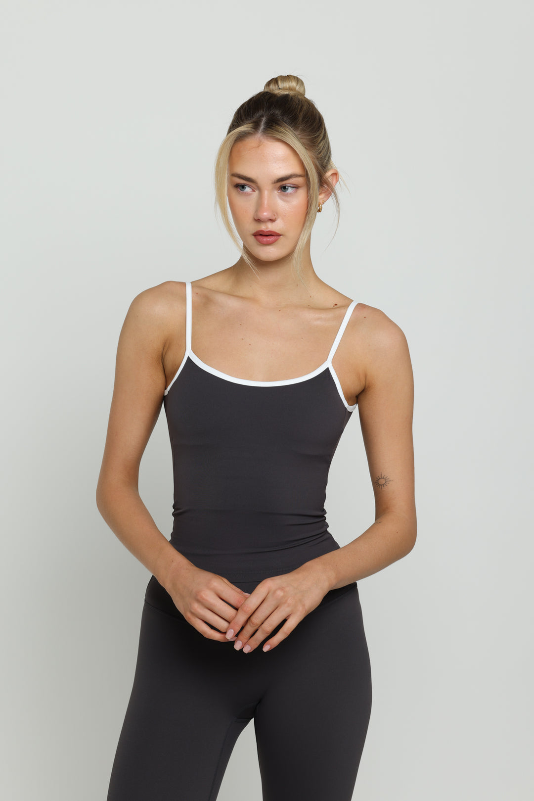 Charcoal & Milk Scoop Boundless Tank