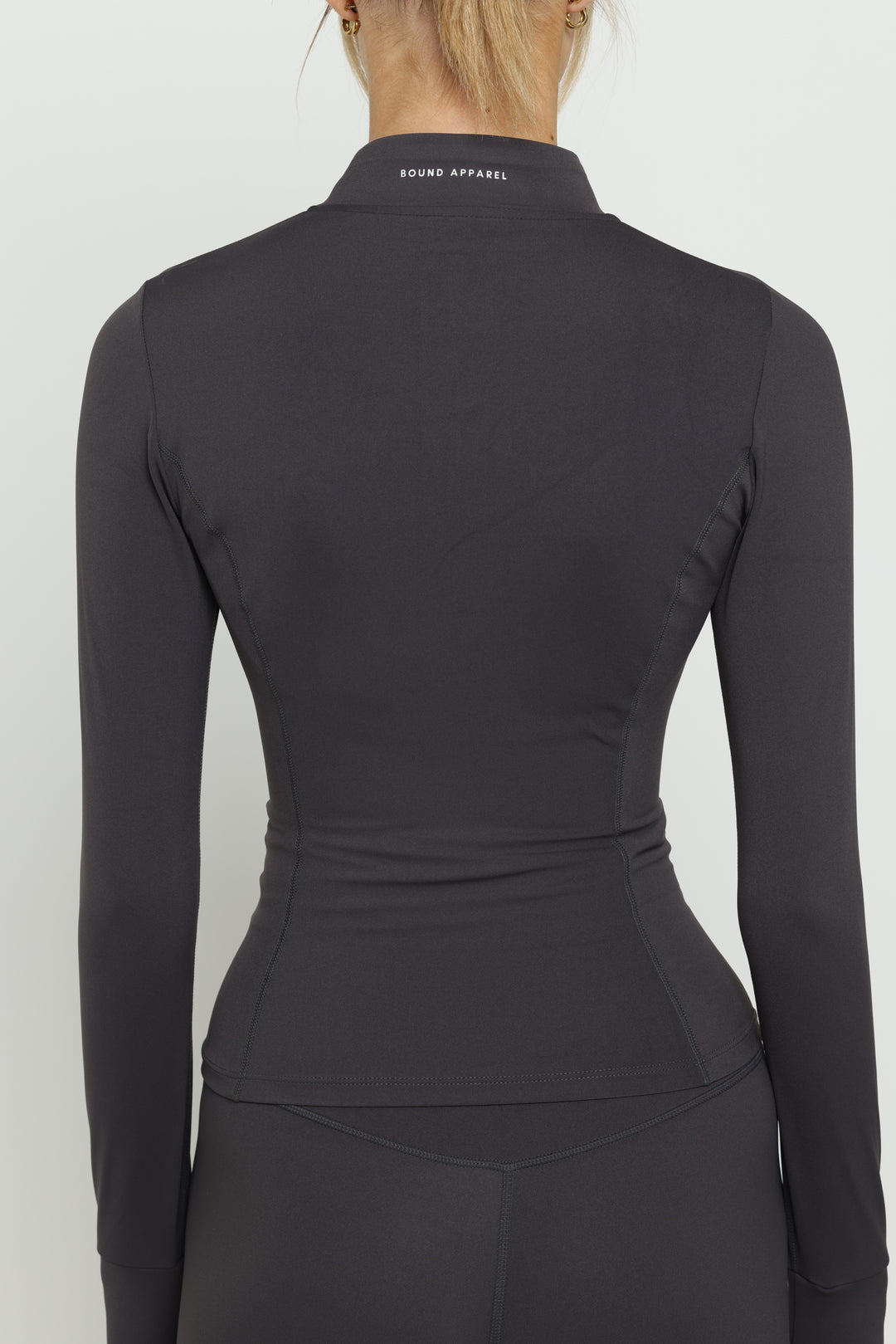 Charcoal Boundless Longline Cinch Jacket