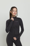 Charcoal Boundless Zip Top