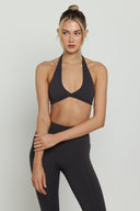 Charcoal Boundless Twist Bra