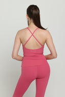Fuchsia Pink Racer Boundless Tank