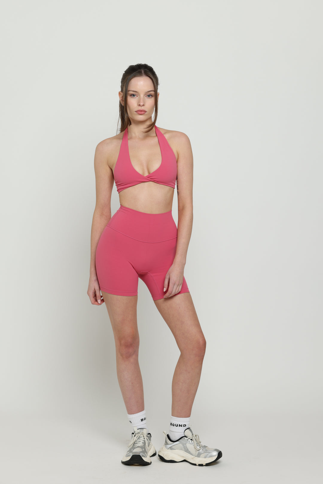 Fuchsia Pink Boundless Twist Bra