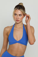 Egyptian Blue Boundless Twist Bra