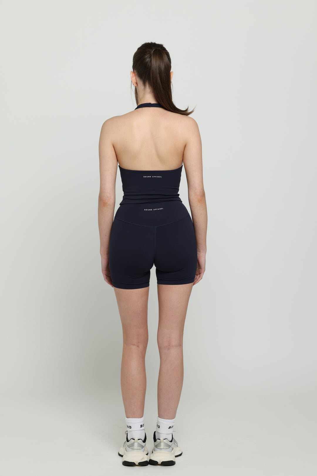 Space Blue Halter Boundless Tank