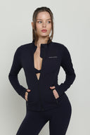 Space Blue Boundless Longline Cinch Jacket