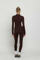 Chocolate Boundless Longline Cinch Jacket