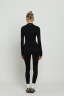 Black Boundless Longline Cinch Jacket