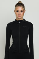 Black Boundless Longline Cinch Jacket