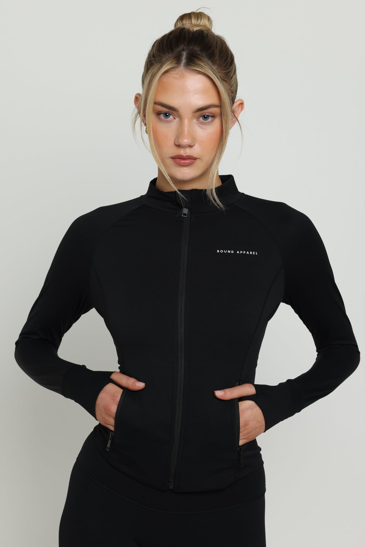 Black Boundless Longline Cinch Jacket
