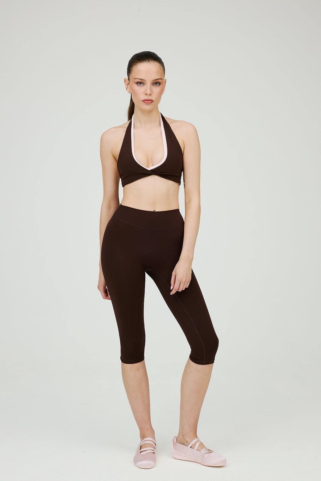 Chocolate Contour Capris