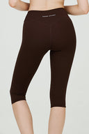 Chocolate Contour Capris