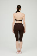 Chocolate Contour Capris