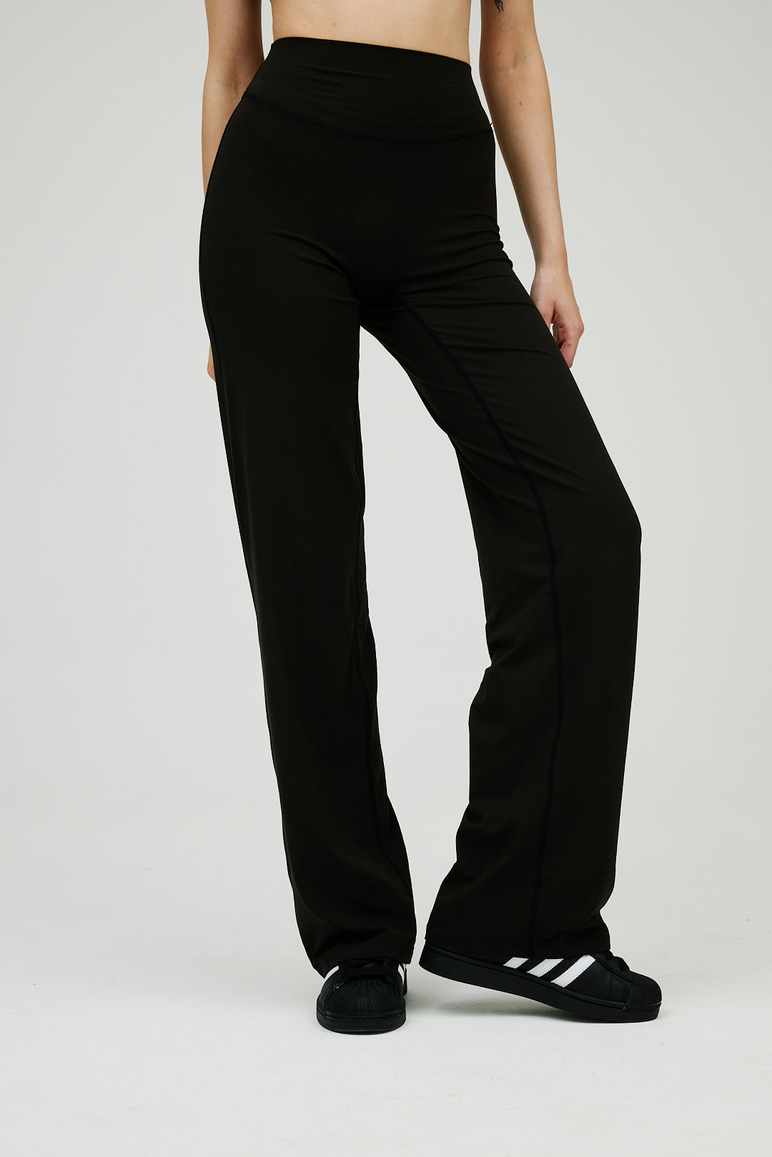 Black Core Straight Leg