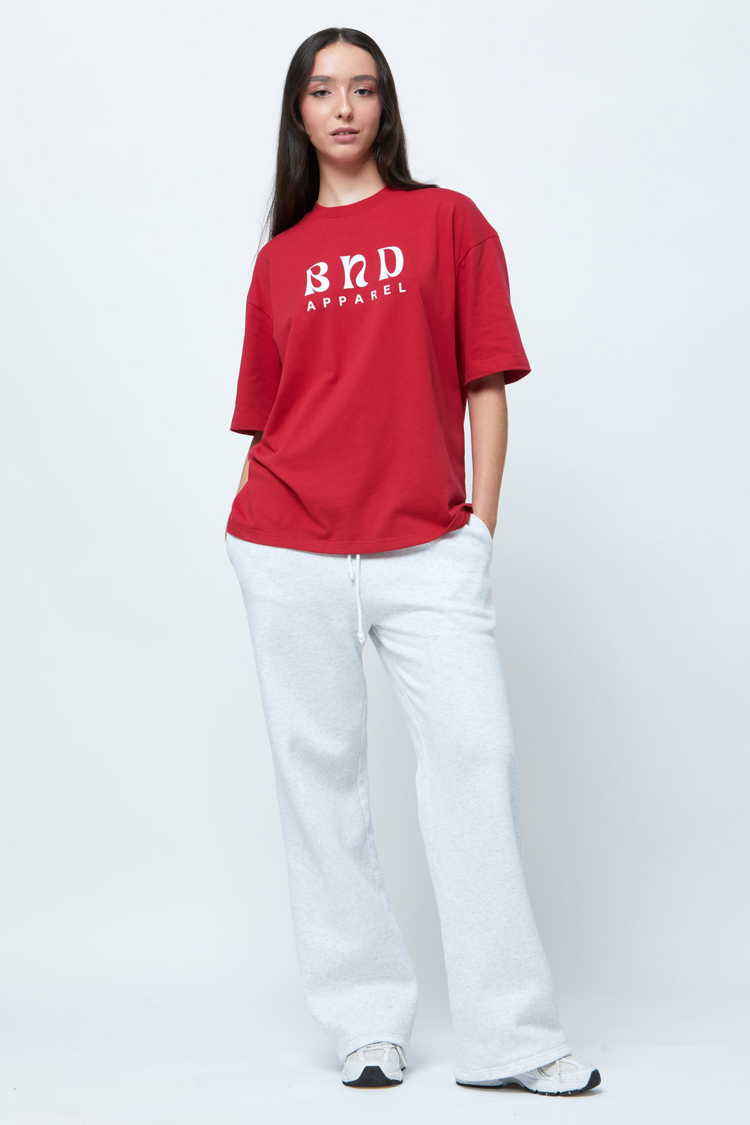 BND Oversized T-Shirt - Red