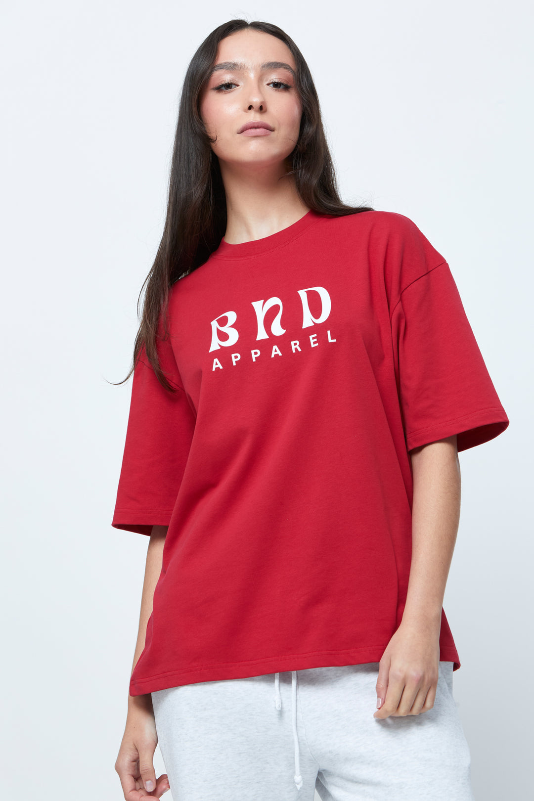 BND Oversized T-Shirt - Red