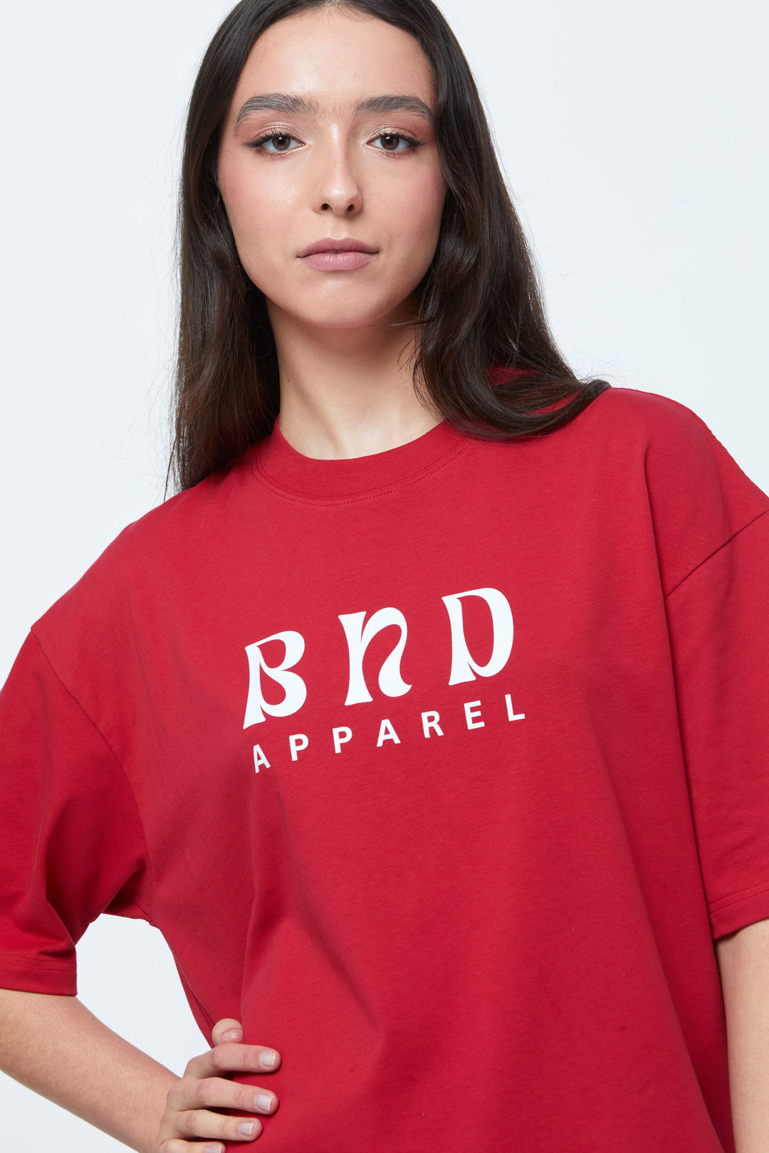 BND Oversized T-Shirt - Red