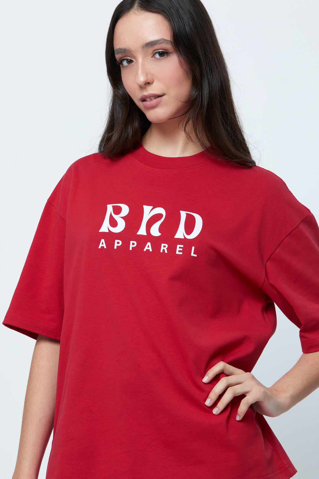 BND Oversized T-Shirt - Red