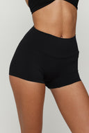 Black Micro Boundless Shorts